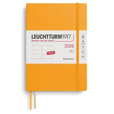 Leuchtturm1917 A5 Vecka/Uppslag Soft Rising Sun 2026