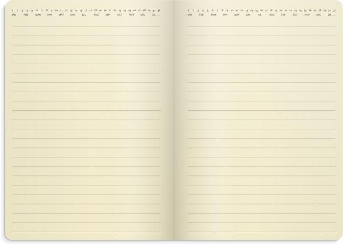 Stor Veckokalender Forma Deluxe Brun 2024
