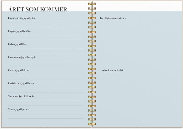 Kalender 2026 Life Planner Inspiration 