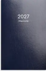 Maxinote bl&aring; kartong 2027