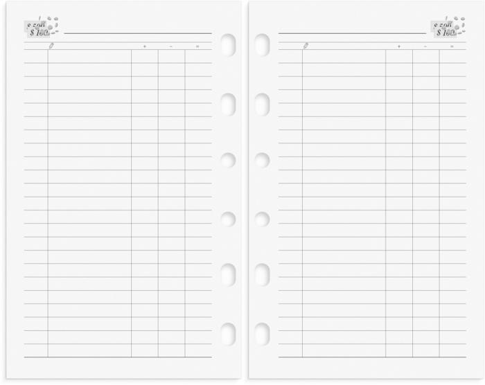 Compact Systemkalender brunt skinn 2026