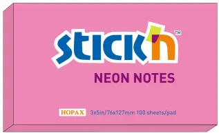 Notisblock 76x127 Ljusrosa