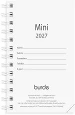 Mini kalenderrefill 2027