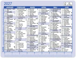 Kalenderkort 2027
