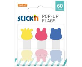 Pop up flikar 3x20st 42x15mm