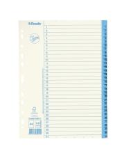 Pappersregister JOPA A4 1-31 vit/blå