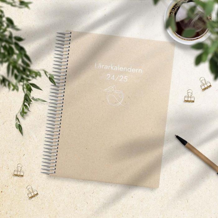 Lärarkalender horisontell 2024-2025