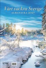 V&auml;ggkalender V&aring;rt vackra Sverige 2027