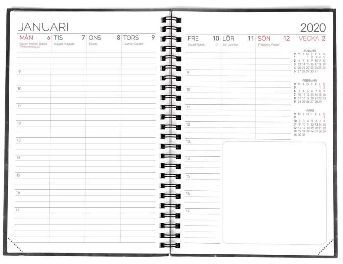 Aquarupella Kalender Wire-o karta - Kalenderkungen.se