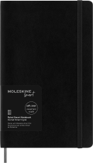 Moleskine Smart Anteckningsbok Soft linjerad Large Svart