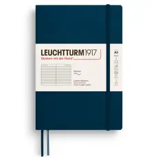 Leuchtturm Notebook A5 soft Ruled Deep Sea
