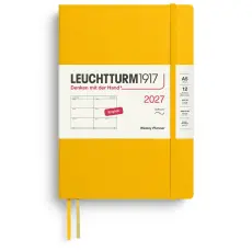 Kalender Leuchtturm1917 A5 Vecka/Uppslag Soft Sunflower 2027 