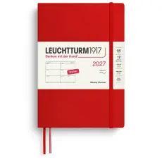 Kalender Leuchtturm1917 A5 Vecka/Uppslag Soft Cherry 2027 