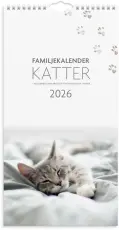 Familjekalender Katter 2026