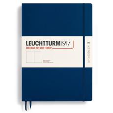 Leuchtturm Notebook A4+ hard Navy olinjerad