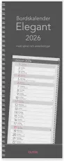 Bordskalender 2026 elegant med spiral