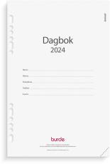 Business kalendersats Dagbok 2024