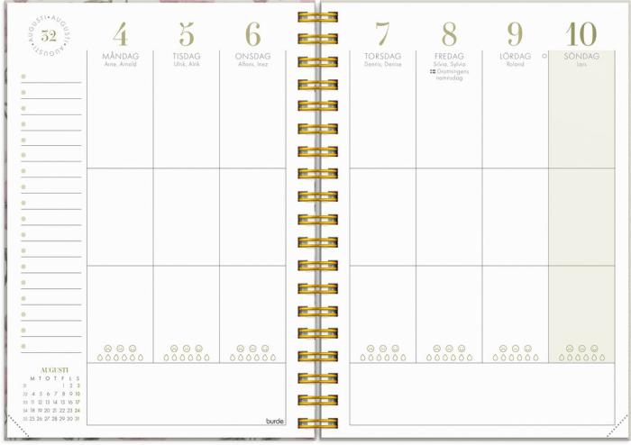 Burde Publishing AB Life Planner 2025 Essentials A6 - Kalenderkungen.se
