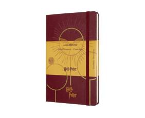 Moleskine Moleskine Harry Potter L Ruled Hard Notebook Red - Kalenderkungen.se