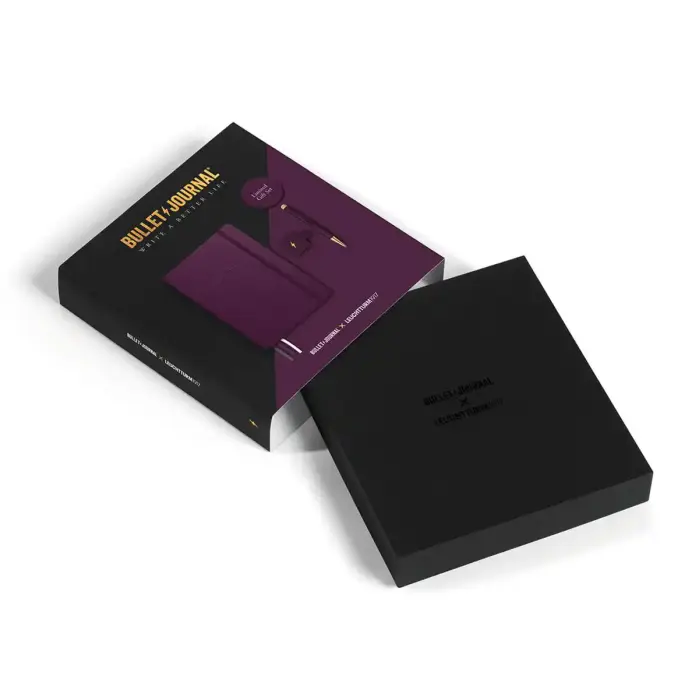 Leuchtturm Bullet journal A5 dotted Purple Gift set