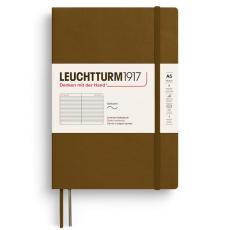 Leuchtturm Notebook A5 soft Ruled Spice Brown
