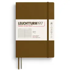 Leuchtturm Notebook A5 soft Ruled Spice Brown