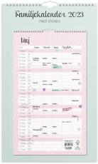 Familjekalender Pastell 2023