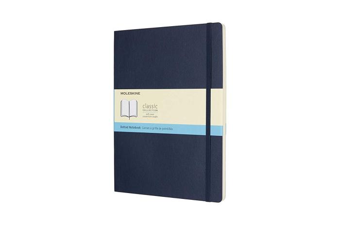 Moleskine Notebook X-large Soft Cover Blå Dotted