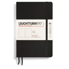 Leuchtturm Notebook B6 Black Plain