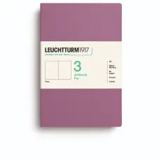 Leuchtturm Jottbook A5 3- pack Plain Dusty Rose 