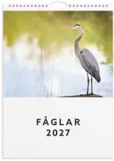 V&auml;ggkalender,F&aring;glar,2027