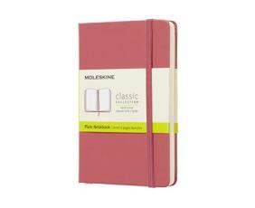 Moleskine Plain Classic Notebook Pocket - Rosa