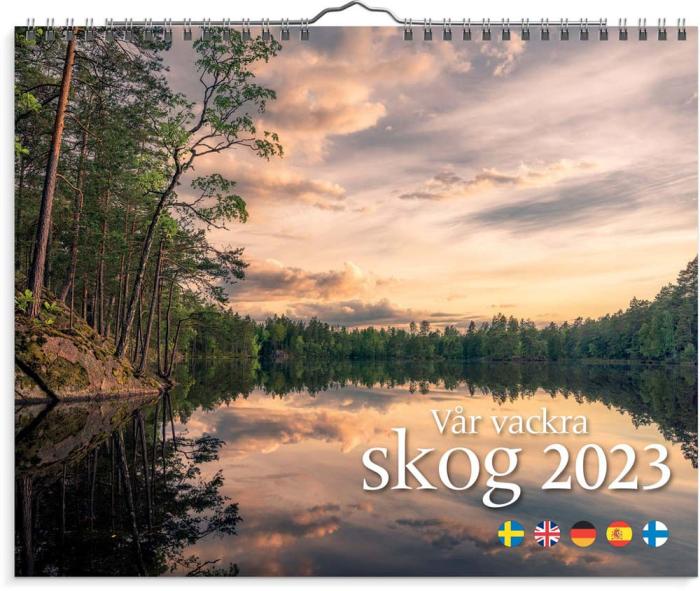 Väggkalender Vår vackra skog 2022
