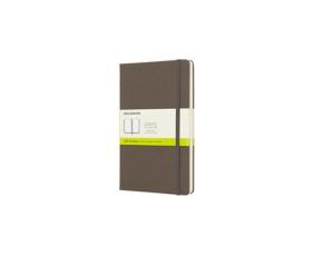 Moleskine Plain Classic Notebook Large - Brun