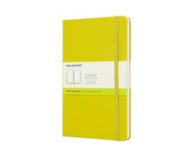 Moleskine Plain Classic Notebook Large - Gul