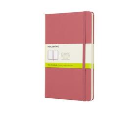 Moleskine Plain Classic Notebook Large - Rosa