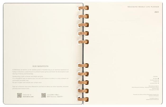 Spiral Planner 2023 XXL Black