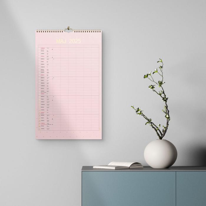 Familjekalender Color 2024-2025