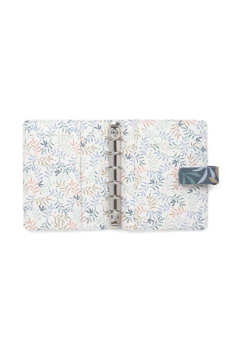 Filofax Botanical pocket Organiser Blue 