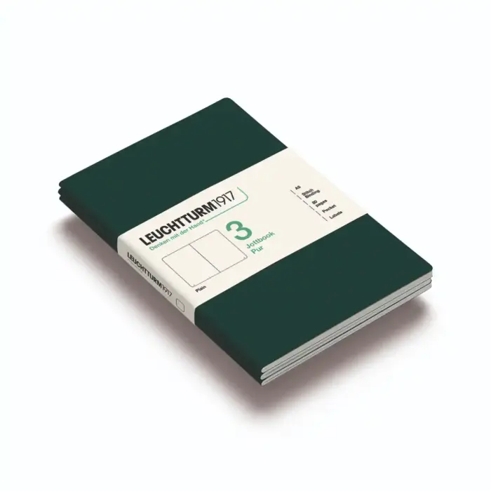 Leuchtturm Jottbook A5 3- pack Plain Sunflower