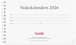 Veckokalendern refill 2026
