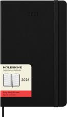 Kalender Moleskine Daily Black Hard Large 2026