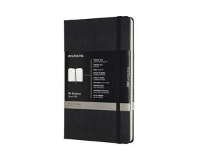 Moleskine Moleskine Pro Hard Ruled Notebook L Black - Kalenderkungen.se