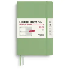 Kalender Leuchtturm1917 vecka/notes B6 Soft Sage 2027