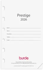 Compact kalendersats Prestige 2026