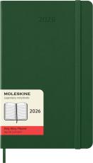 Kalender Moleskine Daily Myrtle Green Hard Large 2026