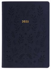 Kalender Letts Woodland A6 V/U Blå 2023