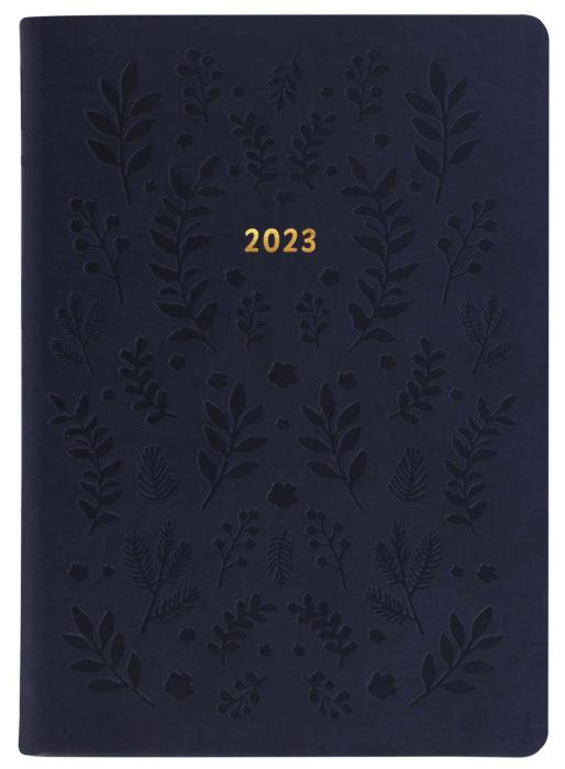 Kalender Letts Woodland A6 V/U Blå 2023