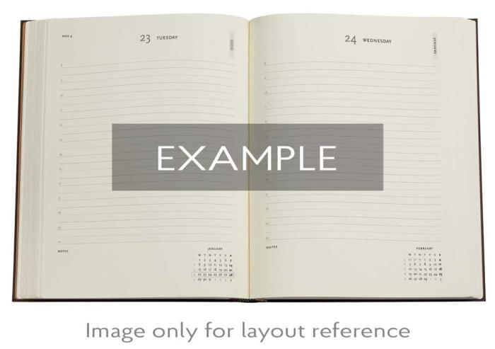 Kalender Paperblanks Layla Day Midi 2026