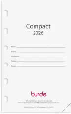 Compact kalendersats 2026